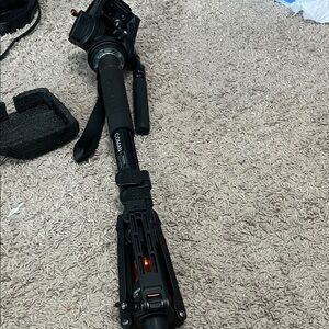 Black Tripod for Cameras